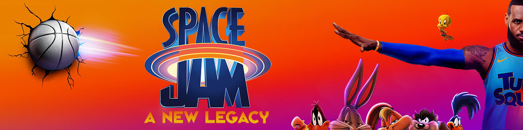 banner for Space Jam: A New Legacy