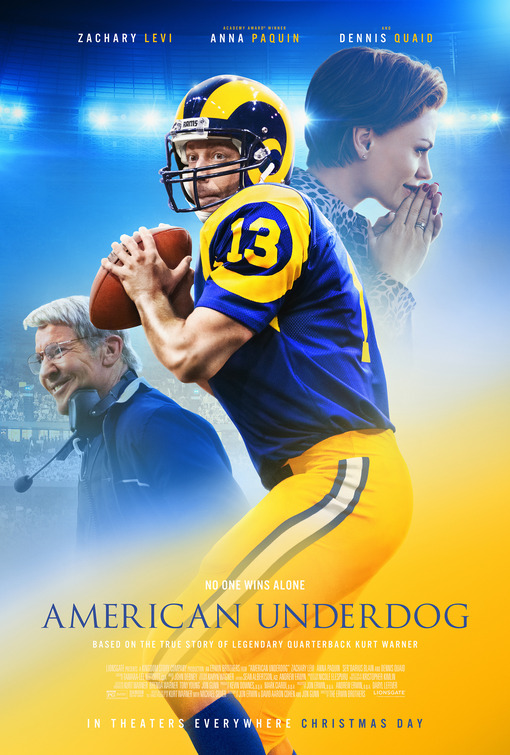 movie poster for American Underdog