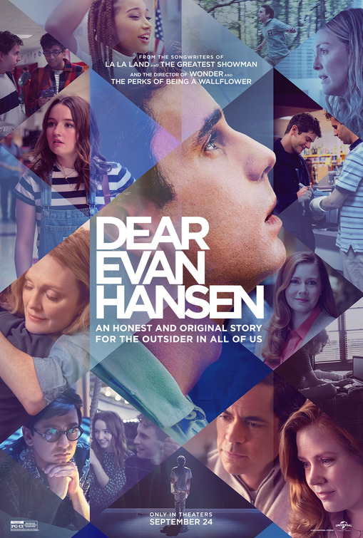 movie poster for Dear Evan Hansen